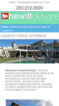 Mobile Screenshot of hewittdesigns.com